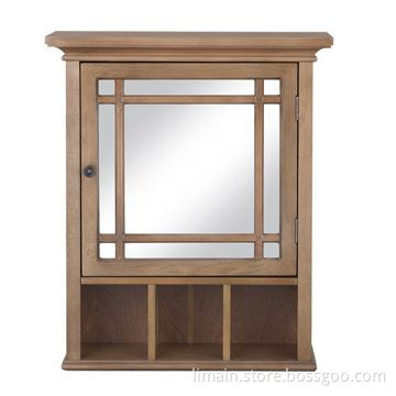 Bathroom Space Saver with Reclaimed Wood Finishing